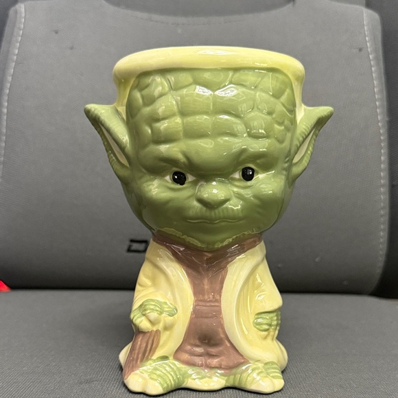 Other - Yoda Ceramic Planter - Green and Brown